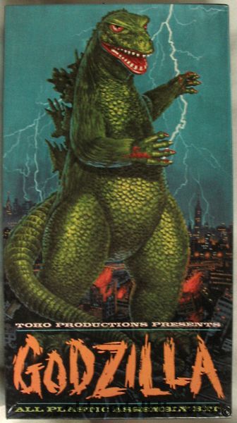 Aurora 1/600 Godzilla - Toho Productions, 469-149 plastic model kit